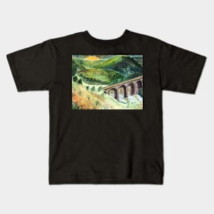 Monsall Viaduct View Kids T-Shirt